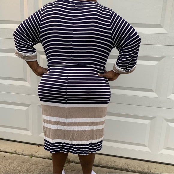 Stripped dress - Picture 4 of 10